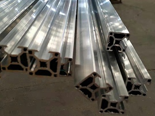江苏厂家供应3030欧标两面封槽R角2mm厚工业铝型材
