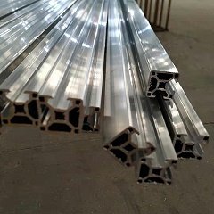 4040欧标两面封槽工业铝合金型材厂家
