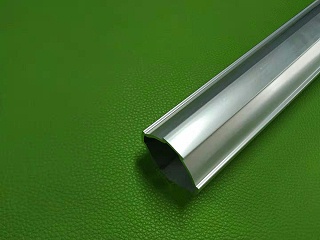 直径40mm大截面铝合金线棒 精益管铝型材厂家开模定制